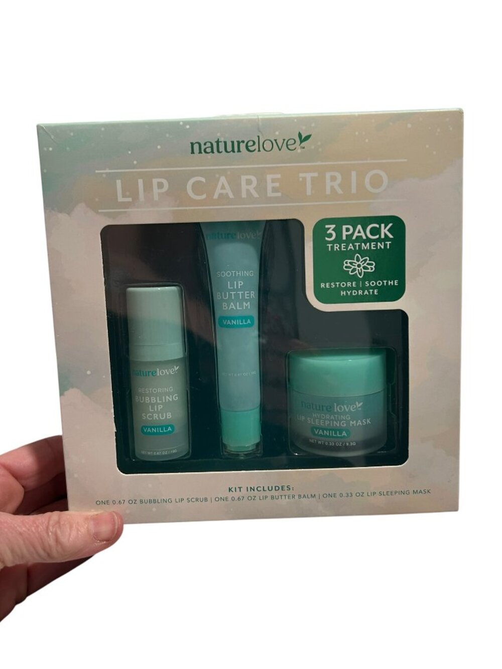 Naturelove Lip Care Trio NWT